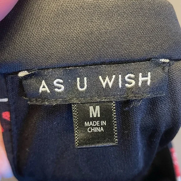 As U Wish Floral Maxi Dress Sleeveless Halter Size Medium - Picture 7 of 8